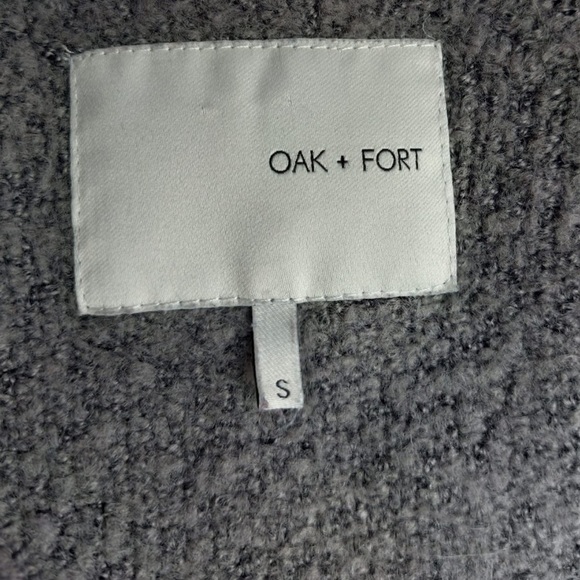 𝅺Oak + Fort Wool Blend Cardigan - Picture 4 of 5